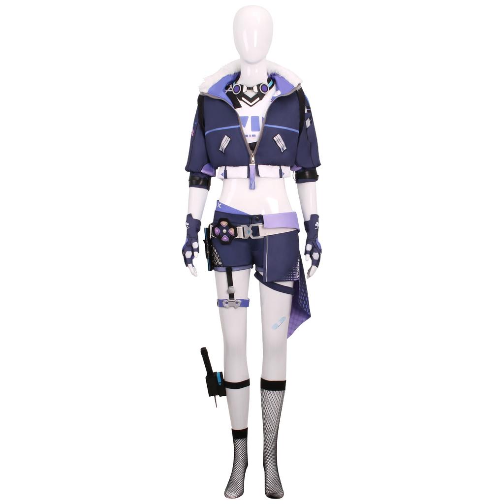 Game Honkai:Star Rail Silver Wolf Cosplay Costume Uniform Halloween Carnival Party Christmas Play Role Clothes Clothing