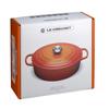 Le Creuset Signature Cocotte Oval 25cm Cast Iron Enamel Matte and Oven Compatible Japanese Pot, Black, Gas, Induction, [Official Product]