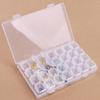 28 Compartment Adjustable Clear Plastic Storage Box For Jewelry Earrings Beads Screws Small Accessories Storage Box