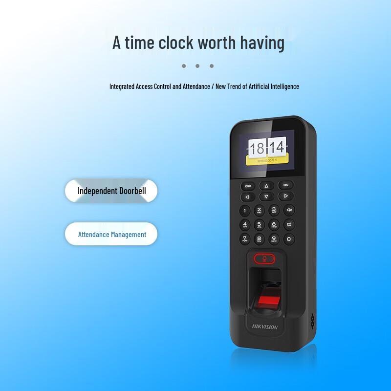 Hikvision K1T804BMF Fingerprint Access & Time Attendance Machine
