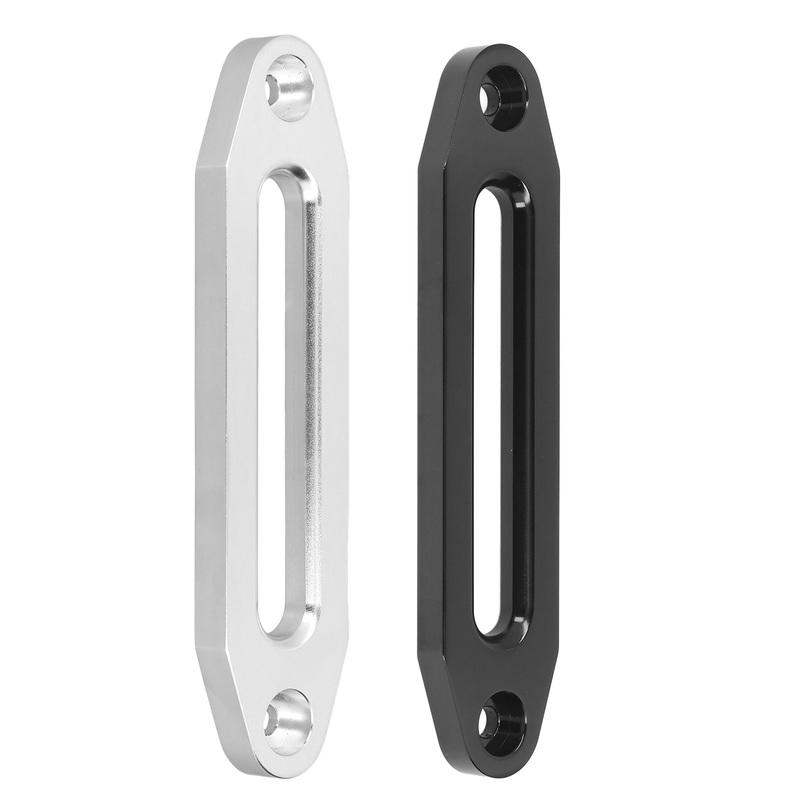 Winch Hawse Fairlead Aluminium 25.4cm Smooth Edges 8000‑15000lb Loading  Side By Side Fairlead Anti Binding for ATV