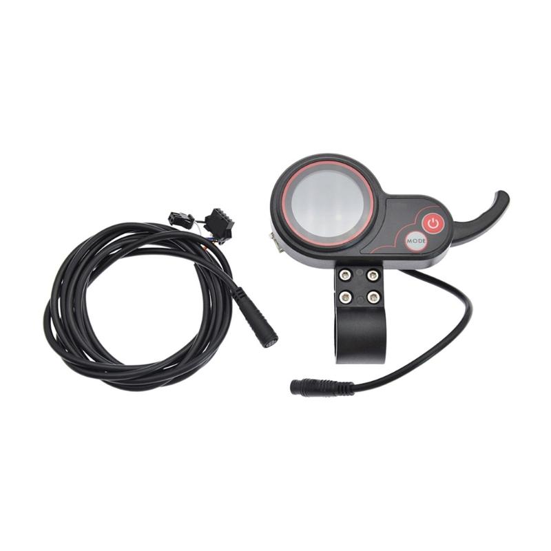 Waterproofs Electric Scooter Display Screen Control Panel with 6 Pin Connector Electric Scooter LCD Display Meter