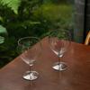 Kimura Japanese-Style Wine Glass Japanese Water Drop Shaped Cocktail Glass Short Stem Artistic Wine Glass