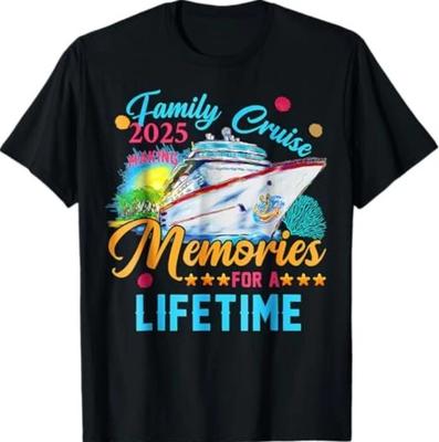 Family Cruise 2025 Making Memories For A Lifetime Summer T-Shirt