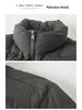 Men's Fashionable Stand-up Collar Down Jacket - 2025 Autumn/Winter Collection, Warm & Casual for Middle-aged & Young Adults.