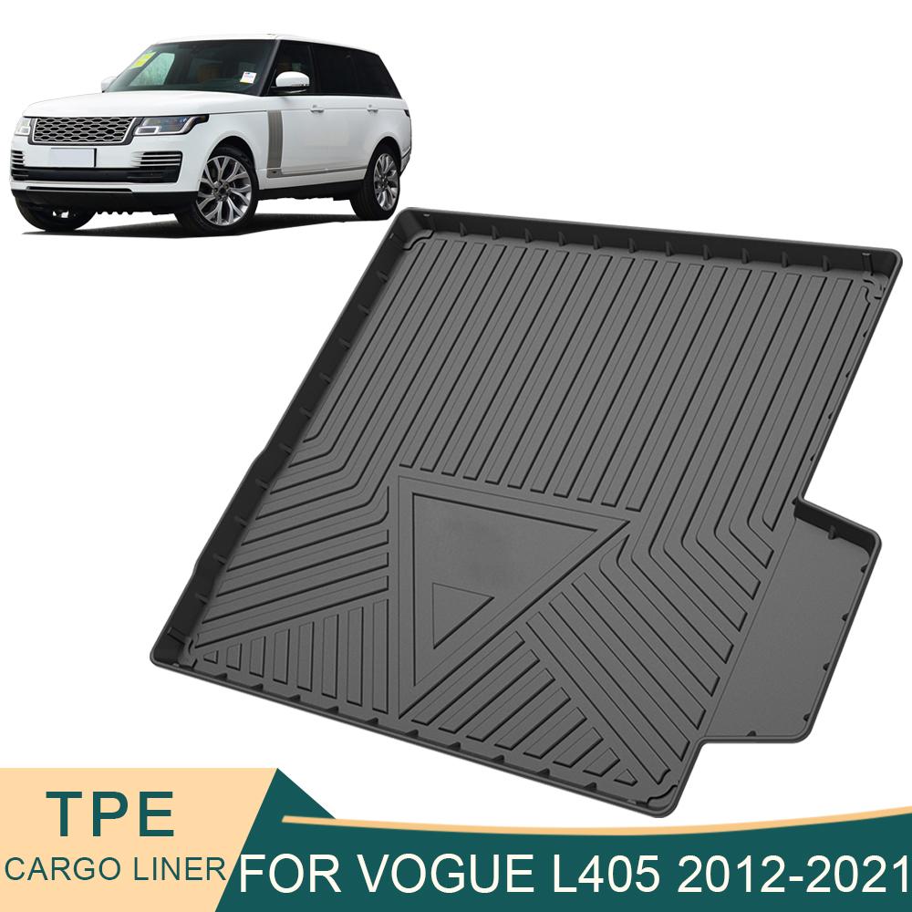 

Для Range Rover Vogue L405 2012-2020 автомобильный багажник, всепогодные нескользящие коврики в багажник из ТПЭ, поддон для багажника, ковер для салона