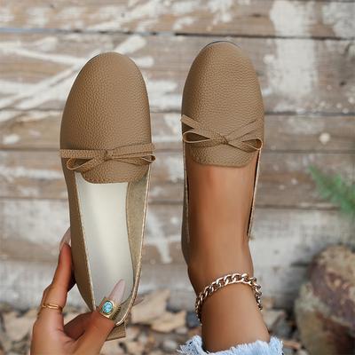 Women Bow Flats Loafers Shoes Autumn Fashion Sport Shoes 2024 New Fashion Running Casual Shoes Cozy Walking Travel Mujer Zapatos
