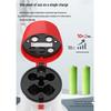 Dual Battery Outdoor Megaphone with Amplification and Recording for Stall Promotion