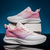 2025 Summer New Women's Shoes Mesh Breathable Versatile Casual Shoes Fashion Sports Running Shoes Flying Woven Printed Shoes