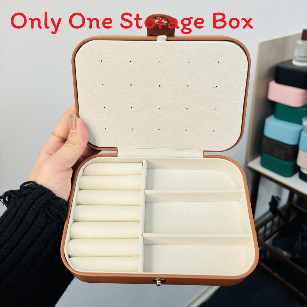Jewelry Box Vintage Jewelry Storage Box With Multiple Compartments For Travel And Gift Use