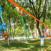 Rope Playground Outdoor Play Kit Hang Indoor Playground Monkey Swing Bars  Physical Fitness
