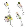 Pressable Buttons Fidget Button Keychain Stress Relief Finger Keyboard Cap  Bag Charm
