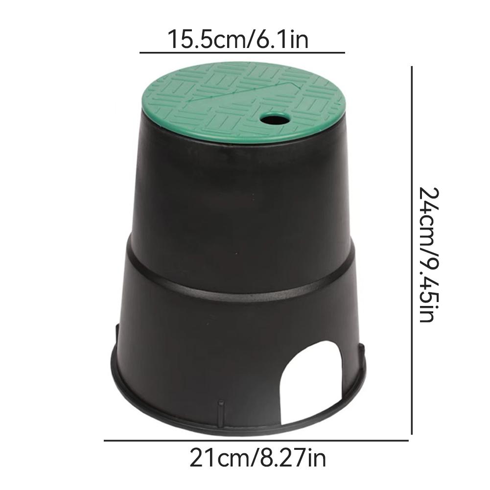 Sprinkler Valve Box Practical Premium Irrigation Valve Box Underground Valve Box with Lid for Garden Ground Grassland Farm Yard