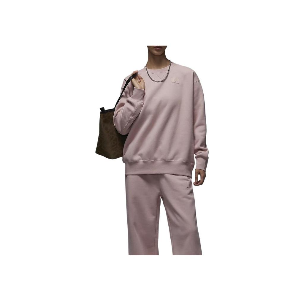 Jordan Flight Fleece Soft Comfortable Stylish Sweatshirt Women tops Oxford-Pink FV7054601