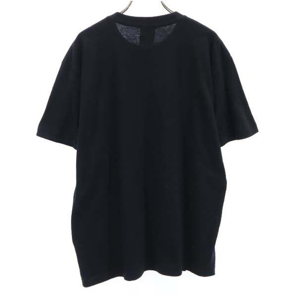 unused VAST222 20ss FIRE Print Short sleeve T-shirt 2 black Rubber soul Men's Used