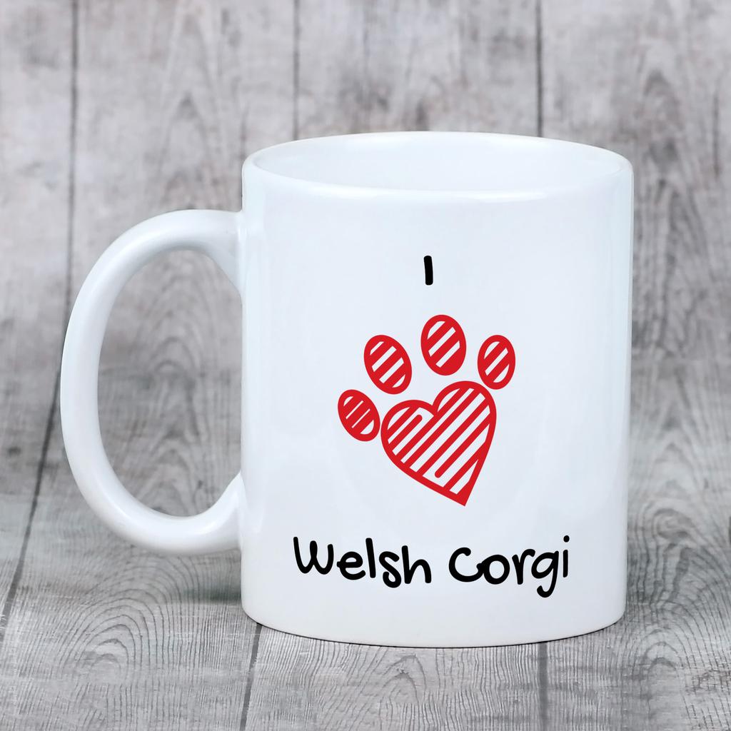 Pembroke Welsh Corgi - cup with a dog, cute cup with graphics, a gift with your photo from the Art-Dog brand