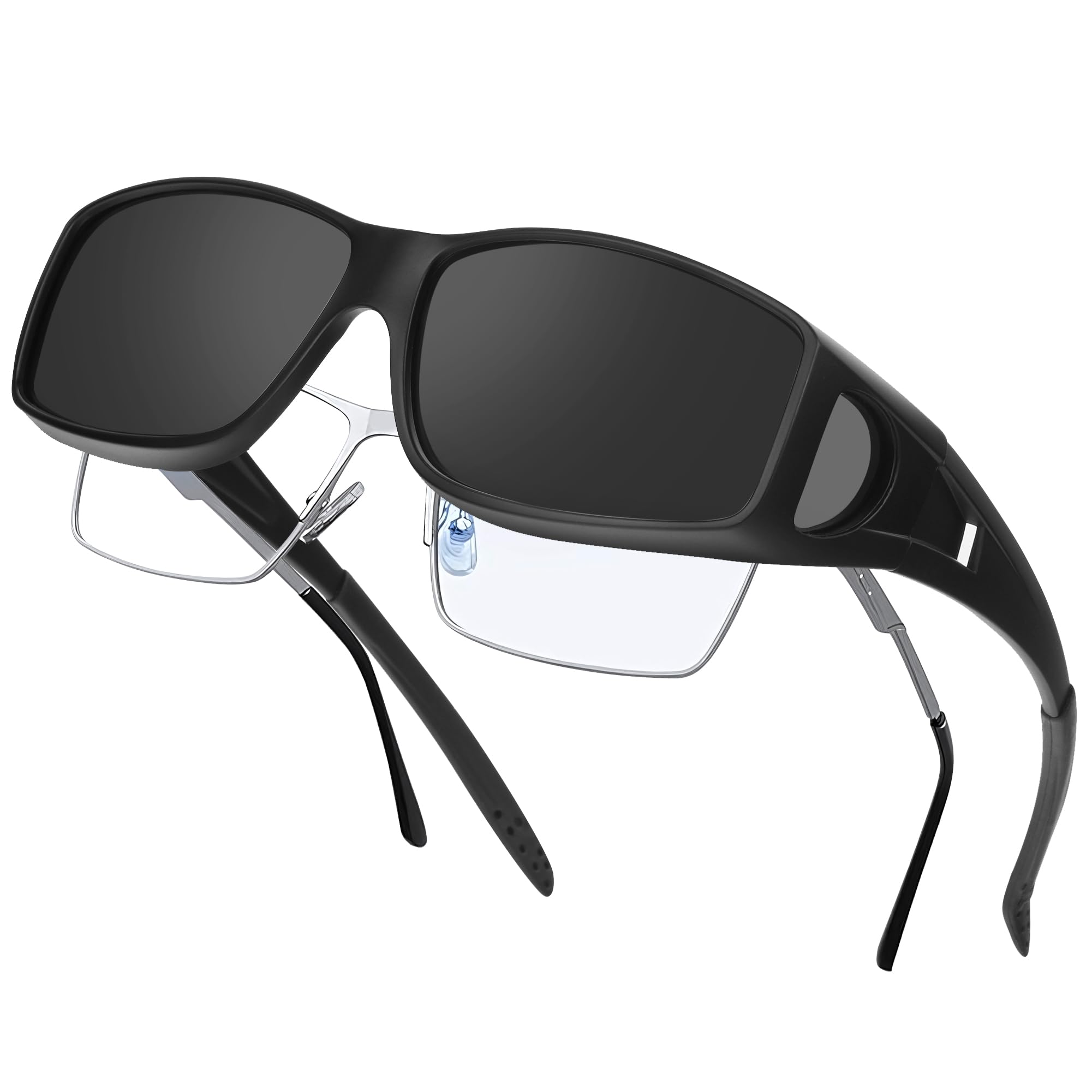 

Uacllcau Polarized UV400 for Men and Perfect for and Sports Over-the-Eye Sunglasses, Protection, Women, Driving, Fishing, Pollen, чёрный