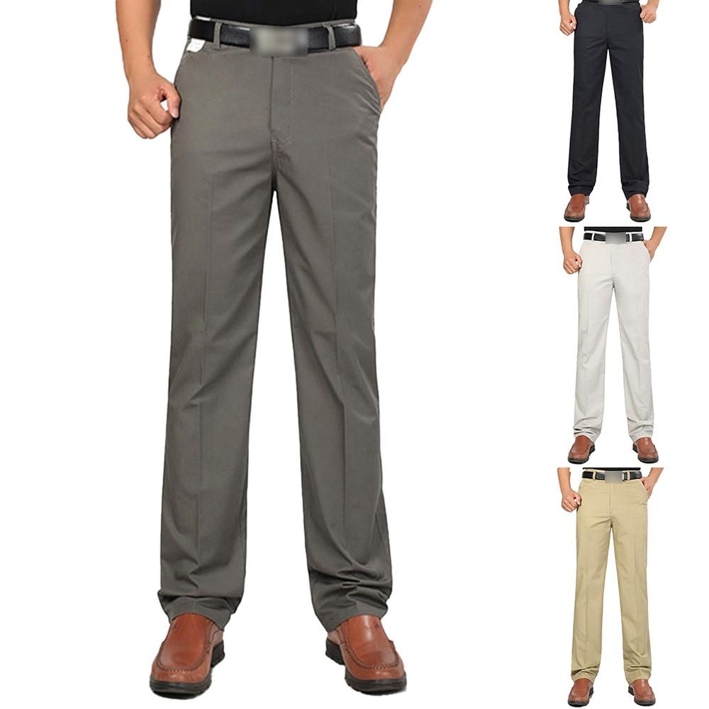 Buy Men Elasticated Waist Work Casual 