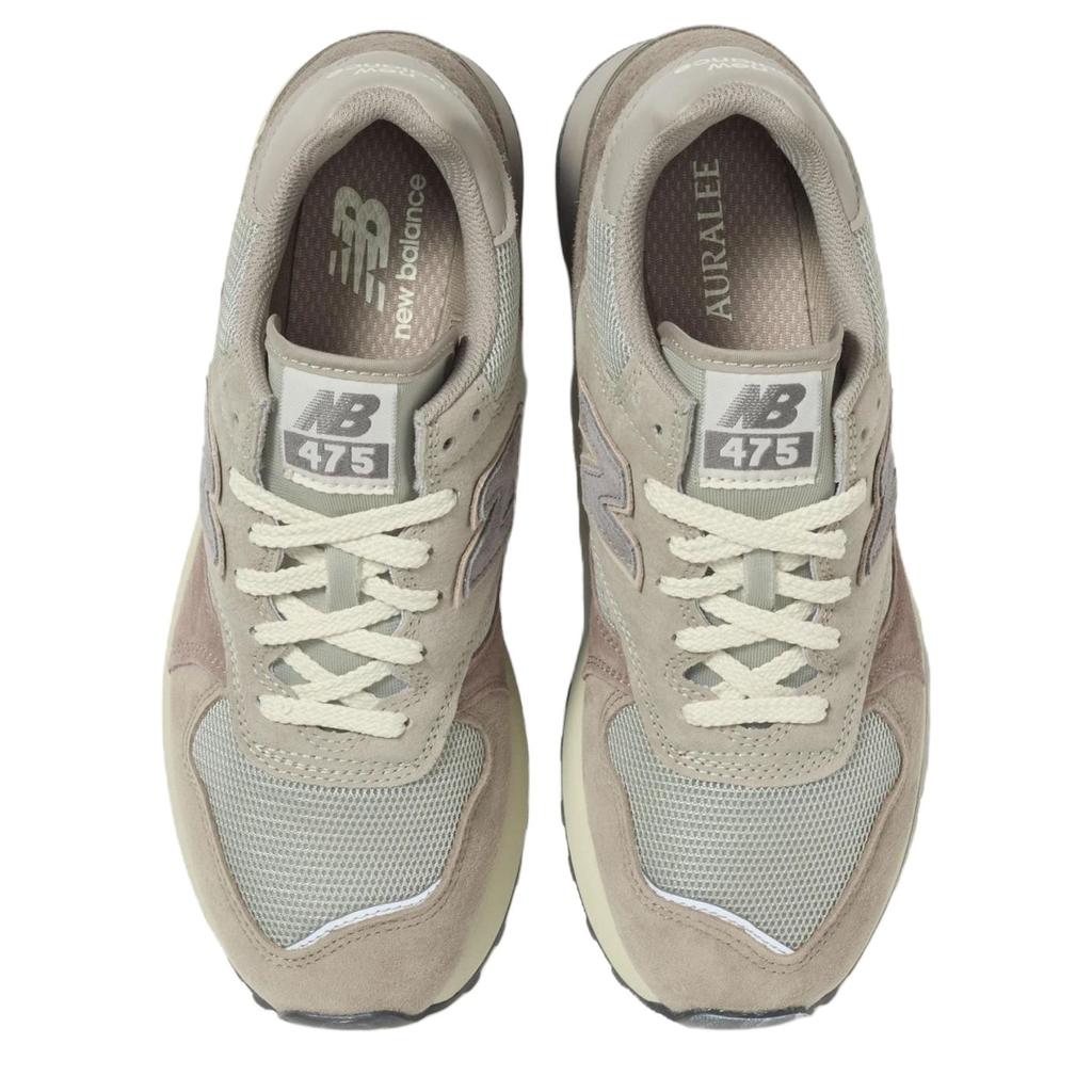 AURALEE x New Balance 475 London Fog Sneakers Unisex Grigio Grigio-Taupe Falcon U475AE