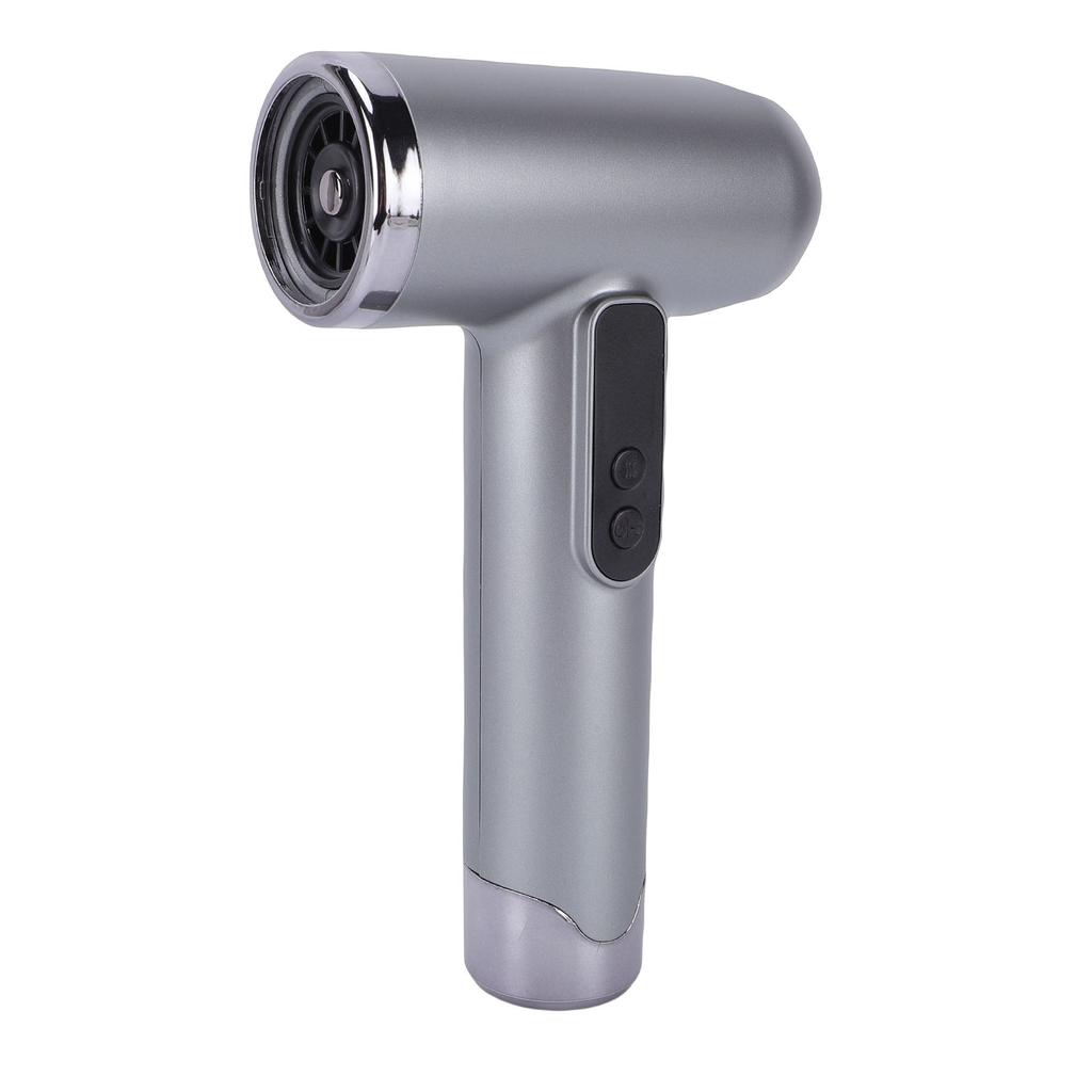 Cordless Hair Dryer 15600mah USB Rechargeable Adjustable Blow Dryer Low Noise for College Dormitory 200W Gray