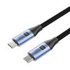 Fast Speed USB Type C Male To Male Charging Cable Cord 100W Fast Charging 4K Video Data Transfer for Tablets Phones