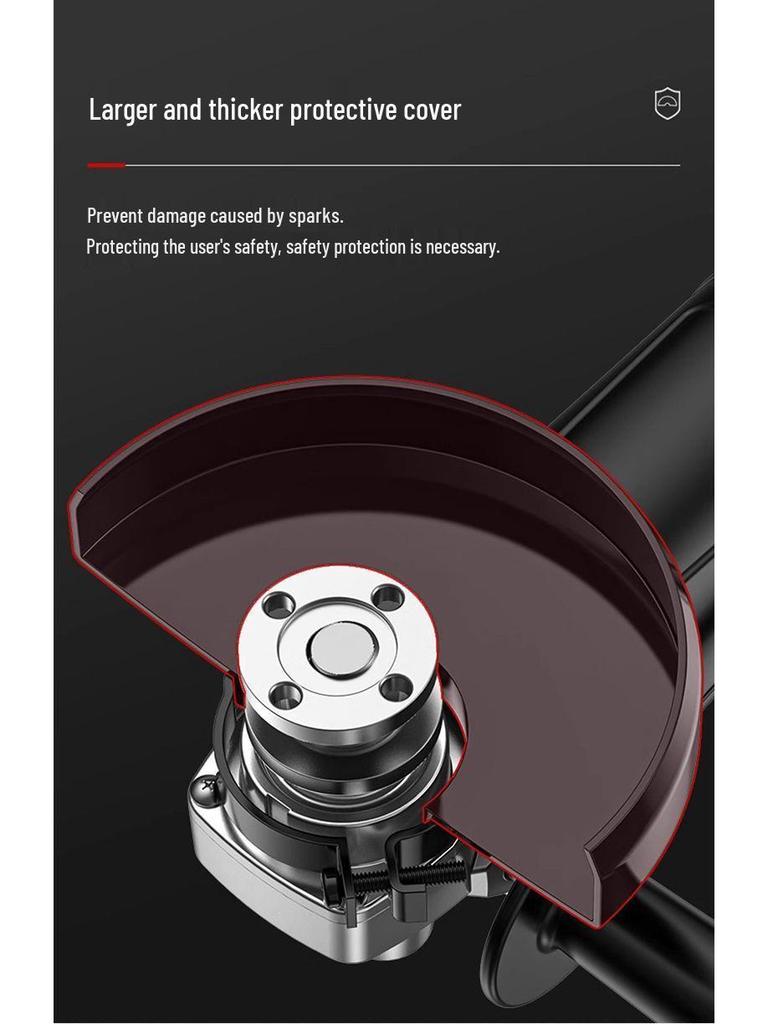 Wysokomocowa szlifierka kątowa w całości miedziana: Wielofunkcyjne ręczne narzędzie do szlifowania i polerowania