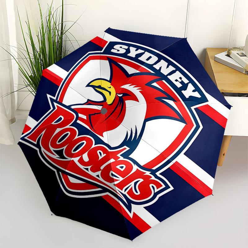 

Sydney Roosters Automatic Opening and Closing, 8 rib Structure Portable Umbrella, Suitable for Men and Women in All Seasons Perfect Gift fo