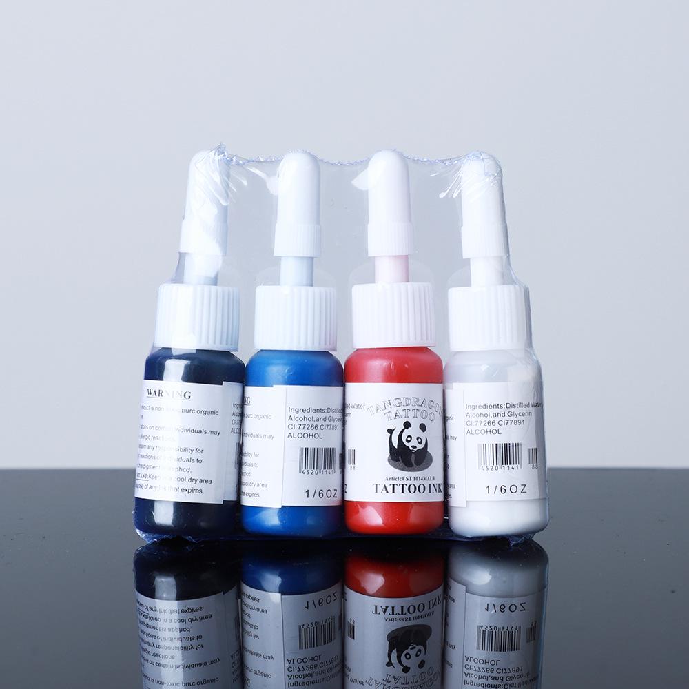 Tattoo Artist 54-Color 5ml Water-Based Ink Set for Semi-Permanent Designs