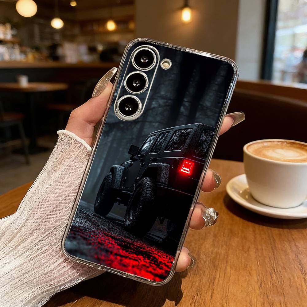 Off-Road Vehicle Phone Case For Samsung S25,S24,S21,S22,S23,S30,Ultra,S20,Plus,Fe,Lite Transparent Cover Samsung S30plus5G