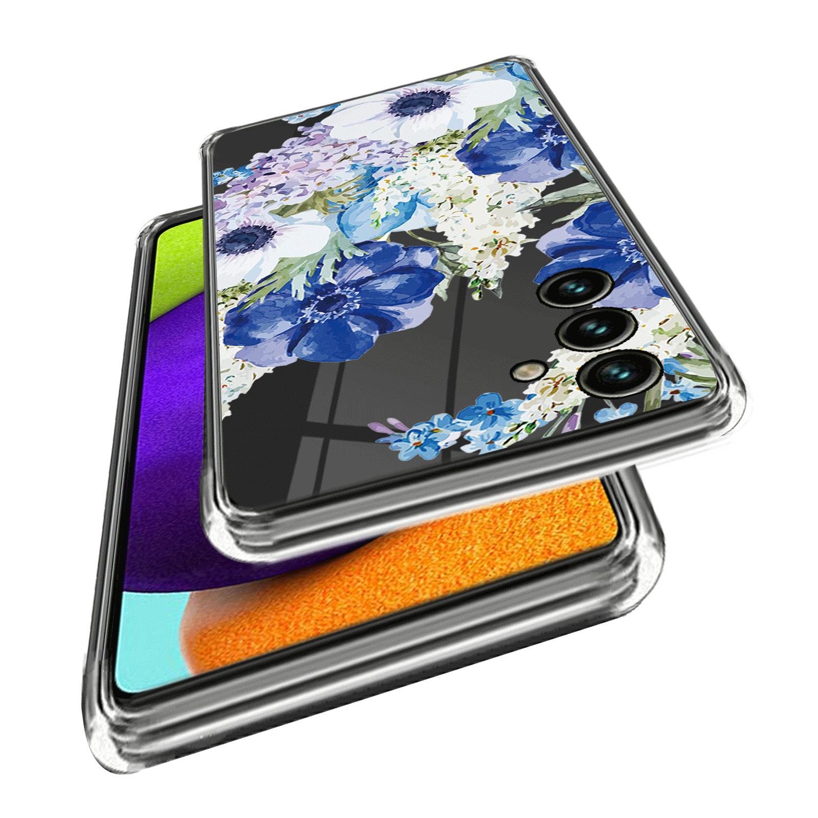 

For Samsung Galaxy A35 5G TPU Phone Case Protective Pattern Printing Shell Cover Flowers