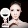 Portable Clip Fill LED Ring Photography Light Selfie for iPhone Android Phone