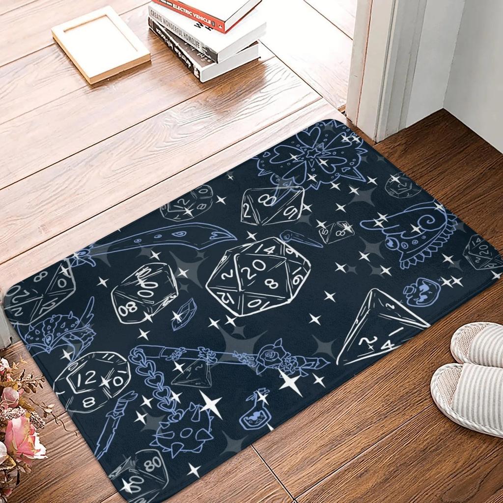 Welcome Initiative Doormat Non-Slip Kitchen Bath Mat Toilet Door Floor Doormat for Entrance Gamer Cave All-Weather