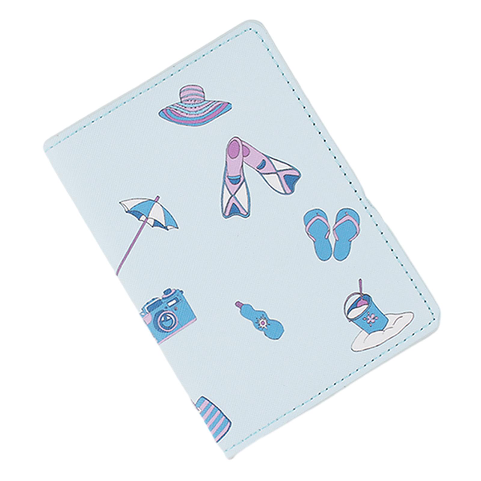 

Обложка для паспорта, чехол, органайзер для документов, водонепроницаемый кожаный держатель для хранения билетов, протектор для женщин и мужчин 3