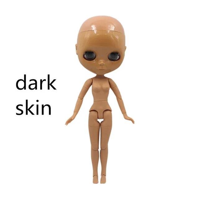 

Кукла DBS Blyth Кукла с лысой головой, тело с большим грудным суставом, скальп свободный, скальп не собран doll and hands AB