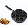 Takoyaki Octopus Ball Maker Pan Nonstick Cake Grill 12 Holes Baking