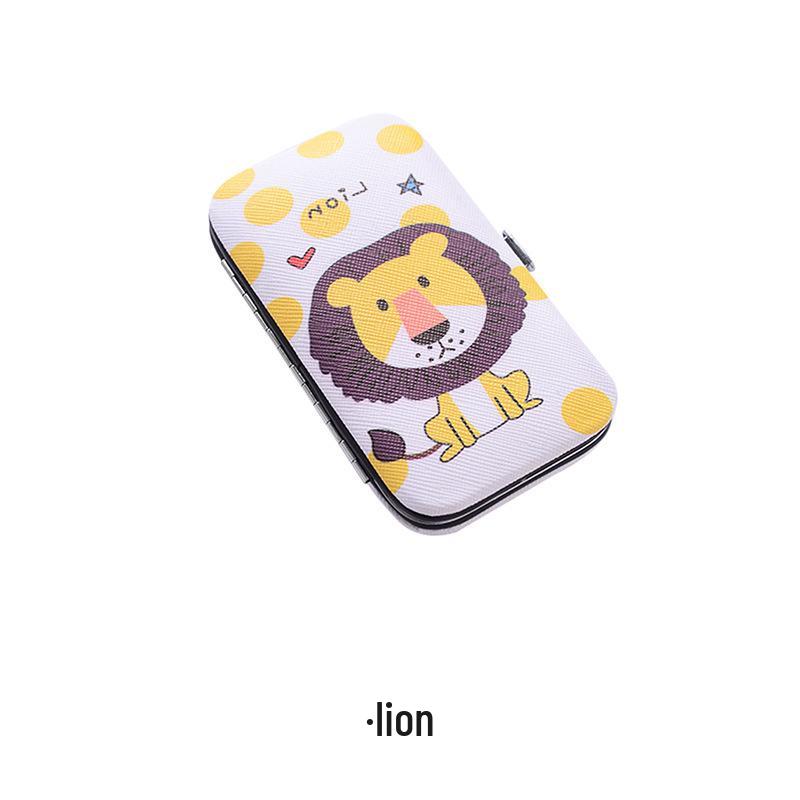 Cartoon Stainless Steel Nail Clipper & Tweezer Set