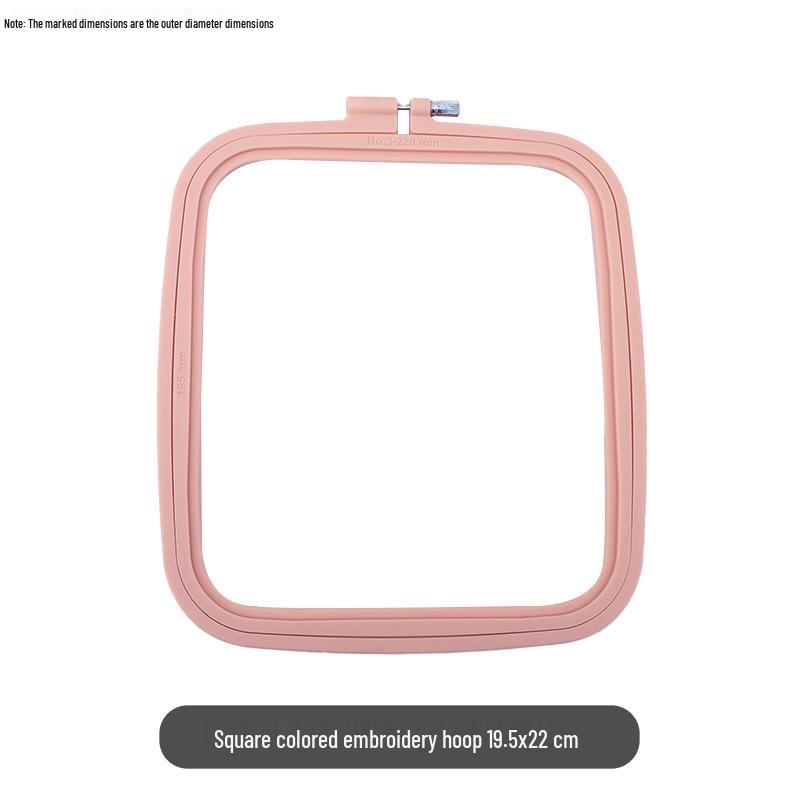 Colorful DIY Hand Embroidery, Cross Stitch, and Fixing Frame Set