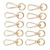 40pcs Gold Swiveling Clasps Silver Lobster Claw Clasps Purse Making Lobster Clasps  Packpack,