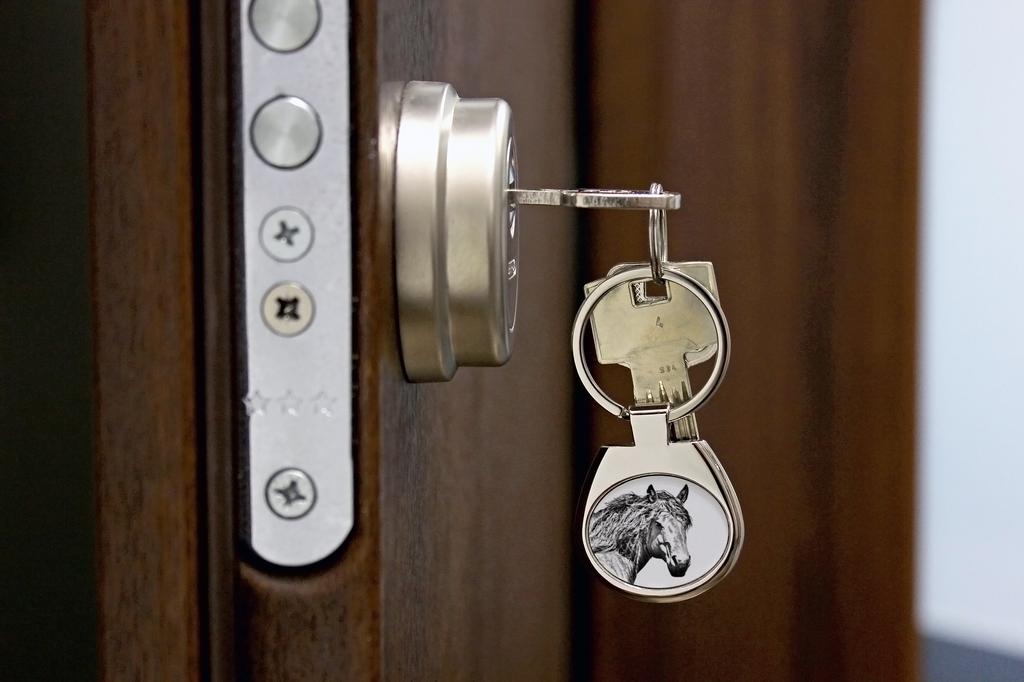 Baskisches Bergpferd - Schlüsselanhänger mit einem Pferd, Schlüsselanhänger mit Aufdruck, personalisierter Anhänger von der Marke Art-Dog