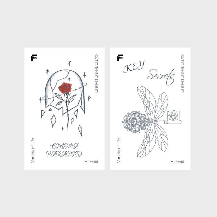 

Набор тату-стикеров «Секреты рая»