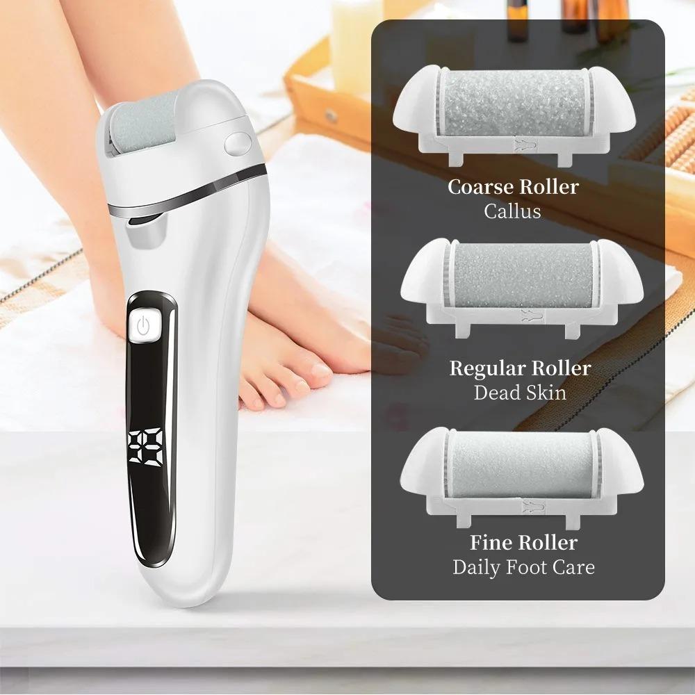 Professional Electric Callus Remover 2 Speeds Foot File Eliminate Feet Calluses