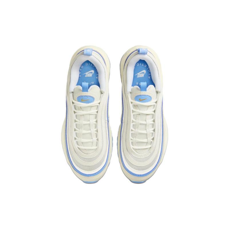Nike Air Max 97 Athletic Department Sail University Blue Women's Sneakers Casual Shoes FN7492-133