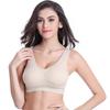 Plus Size Seamless Wireless One Piece Thin Shaping Sports Yoga Bra For Women
