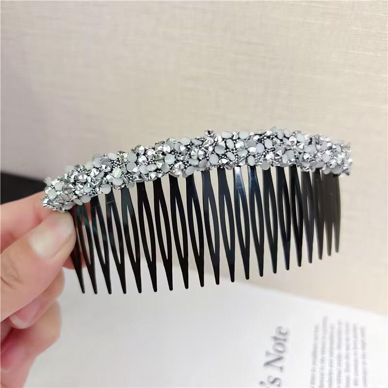 15 Teeth Matte Candy Color Hair Comb Clip Hair Styling Accessories Women Broken Hair Hairpins Headdress Wedding Hair DIY Jewelry