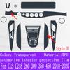For CLS C218 260 300 350 450 2018- Gearbox Panel Navigation Automotive Interior Screen Protective Film TPU Anti-Scratch