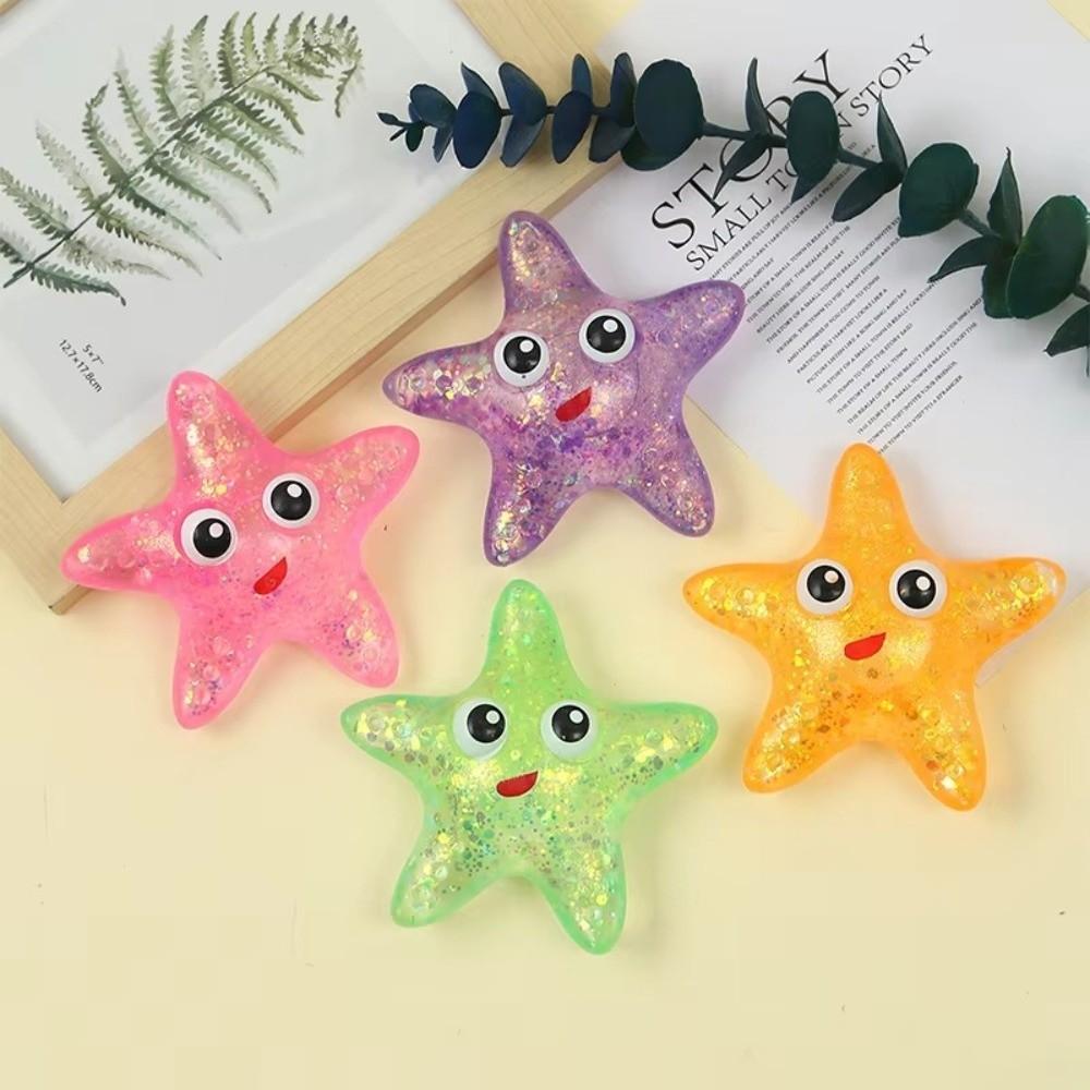 Slow Rebound Starfish Squishy Toy Color Change Starfish Slow Rebound Toy  Boys Girls