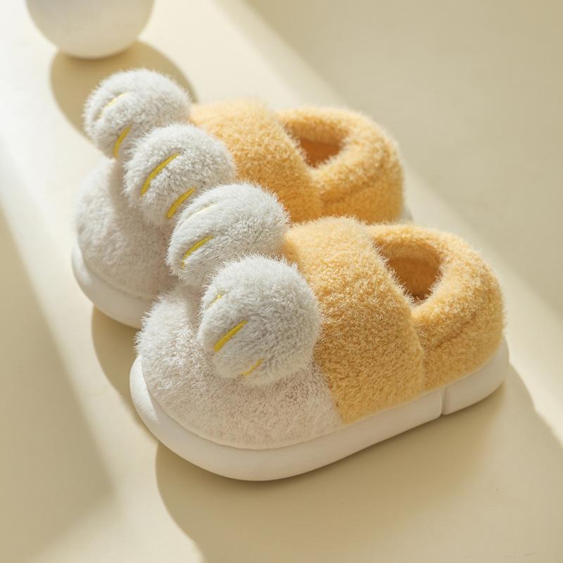 Children's Autumn and Winter Household Indoor Bag and Cotton Slippers