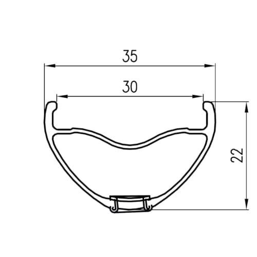 ALEXRIMS VED3B 29-inch MTB Wheels, Front, 15x110mm, 6H Disc, Black