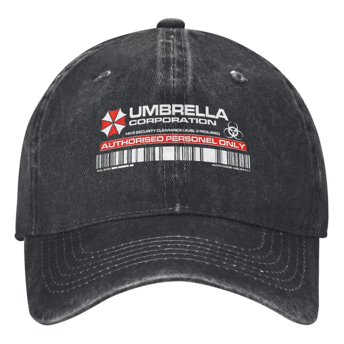 

Кепка бейсболка Umbrella Corporation для унісекс Унісекс Мешканці Зловісні Ігри Повсякденні Кепки Хіп-Хоп Дихаючі Для спорту на відкритому повітрі Кепка Snapback One Size