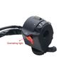 22mm Motorcycle Switches Horn Button Turn Signal Electric Fog Lamp Light Motorcross Start Handlebar Controller Switch Headlight